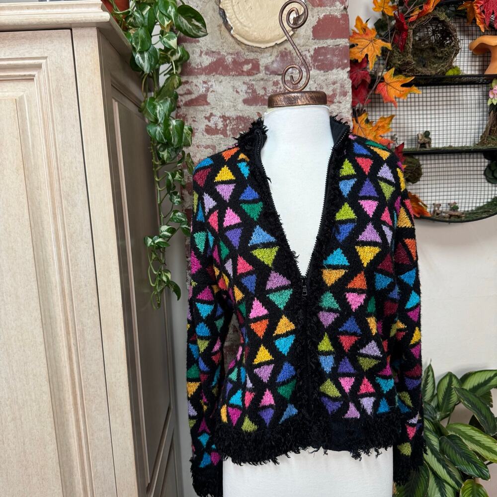 Vintage 90s Whimsical Eclectic Jacket M/L